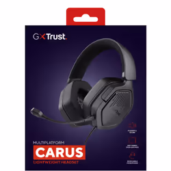 Trust GXT492 Carus Auricolare Cablato A Padiglione Gaming Nero - Vista aggiuntiva 8