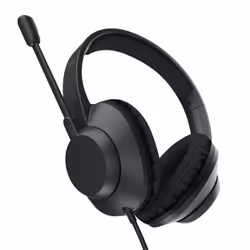 Trust Ayda Max Auricolare Cablato A Padiglione Musica e Chiamate USB Type-C / USB Type-A Nero