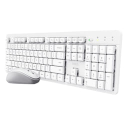 Trust Ody II tastiera Mouse incluso Casa/ufficio RF Wireless Tedesco Bianco