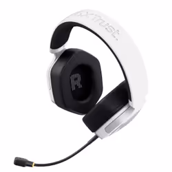 Trust GXT 493W Carus Auricolare Con cavo e senza cavo A Padiglione, Casco Gaming USB Type-C / USB Type-A Bluetooth Bianco - Vista aggiuntiva 4