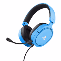 Trust GXT 498B Forta, Cablato, 20 - 20000 Hz, Gaming, 253 g, Auricolare, Blu