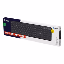 Trust Vaiya tastiera Universale USB + RF Wireless + Bluetooth Italiano Nero - Vista aggiuntiva 6