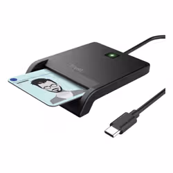 Trust 26253 lettore di card readers Interno USB tipo-C Nero - Vista aggiuntiva 2
