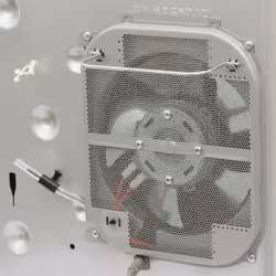 Qlima SRE 3531 TC-2 Interno Argento 3100 W Riscaldatore ambiente elettrico con ventilatore - Vista aggiuntiva 4