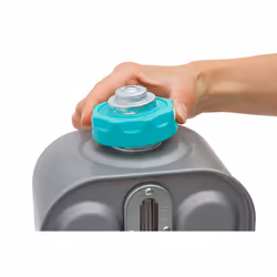 Qlima SRE 3531 TC-2 Interno Argento 3100 W Riscaldatore ambiente elettrico con ventilatore - Vista aggiuntiva 5