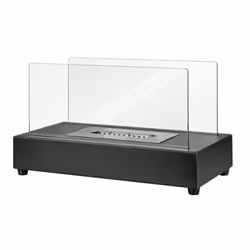 Qlima FFB 105 camino Interno/esterno Caminetto freestanding Bioetanolo Nero - Vista aggiuntiva 4
