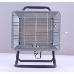 La stufa a gas Qlima FGHX 145 ha una capacità di riscaldamento massima di 3.5 kW , riscalda fino a 70 m3 (28 m2) e può offrir ...