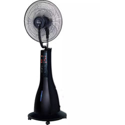 Qlima - ventilatore nebulizzatore a piantana 'fms40' nero 90w