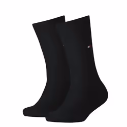 Tommy Hilfiger Classic Sock, Calze al ginocchio, Nero, Altro, Maschio, 43/46, Lunghezza sotto il ginocchio