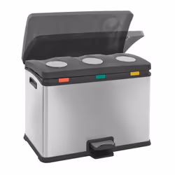 Vepa Bins 31054039 Rettangolare Plastica, Acciaio inox Acciaio inox