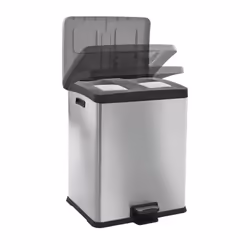 Vepa Bins 31054046 Rettangolare Plastica, Acciaio inox Acciaio inox