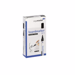 Legamaster 7-110001, 10 pz, Nero, Nero, Bianco, Alluminio, Rotondo, 1,5 mm