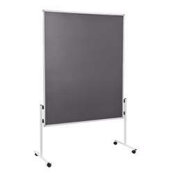 Legamaster Moderationswand 7-209000 120x150cm Filz grau, Alluminio, 1200 mm, 1500 mm, 22,1 mm, 5,65 kg, 1340 mm