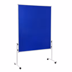 Legamaster Moderationswand 7-209100 120x150cm Filz blau, Alluminio, 1200 mm, 1500 mm, 22,1 mm, 5,65 kg, 1340 mm