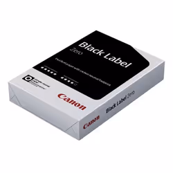 Canon Black Label Zero FSC, Stampa laser/inkjet, A4 (210x297 mm), 500 fogli, 80 g/m², Bianco, 107 µm