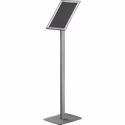 Europel 355033 stand informativo e supporto per brochure A4 Alluminio, Acciaio Argento - Vista aggiuntiva 8