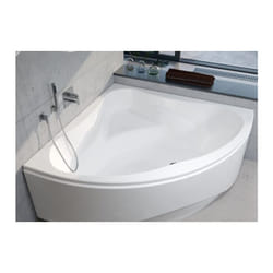 Neo Baignoire d'angle, encastrée, 2 places, blanche, - Riho
