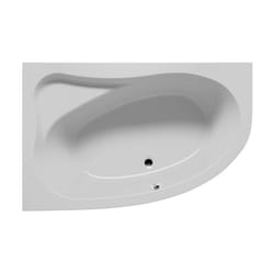 Geta Baignoire, asymétrique, version gauche, à encastrer, 1 - Riho