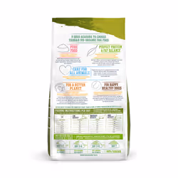 Yarrah Organic Vega Grain-Free 10 kg Adulto Pisello, Pesce, Tapioca - Vista aggiuntiva 5
