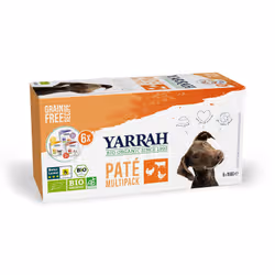 Yarrah Organic dog food multi pack Manzo, Pollo, Turchia Adulto 900 g - Vista aggiuntiva 5