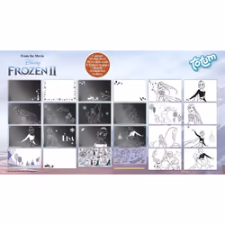 Totum Disney Frozen 2 Scratch Book - Vista aggiuntiva 3
