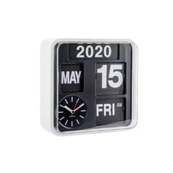Karlsson KA5364WH orologio da parete e da tavolo Quadrato Bianco
