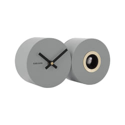 Karlsson KA5789GY orologio da parete e da tavolo Orologio al quarzo Altro Grigio