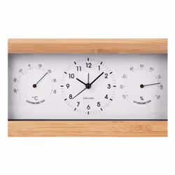 Karlsson Neat Sveglia al quarzo Bianco, Legno - Vista aggiuntiva 3