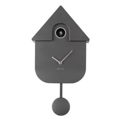 Karlsson KA5867DG orologio da parete e da tavolo Orologio analogico Altro Grigio scuro, Metallico