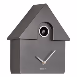 Karlsson KA5867DG orologio da parete e da tavolo Orologio analogico Altro Grigio scuro, Metallico - Vista aggiuntiva 4