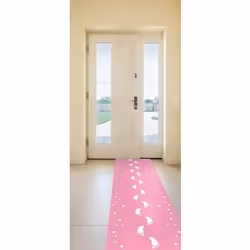 Folat 09284, Decorazione, Poliestere, Rosa, Compleanno, 530 mm, 2500 mm