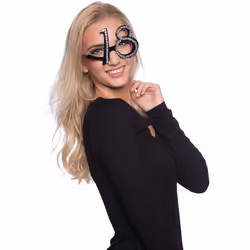 Folat 21653 Occhiali per costume Adulto Femmina