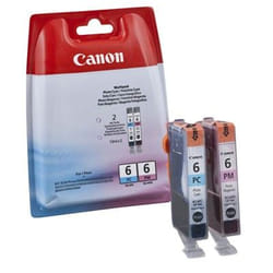 Canon BCI-6 PC/PM cartuccia d'inchiostro 2 pz Originale Ciano per foto, Magenta per foto