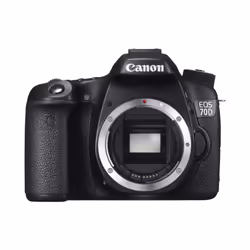 Canon EOS 70D, 20,2 MP, 5472 x 3648 Pixel, CMOS, Full HD, Touch screen, Nero