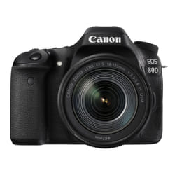 Canon EOS 80D + EF-S 18-135 IS USM Kit fotocamere SLR 24,2 MP CMOS 6000 x 4000 Pixel Nero
