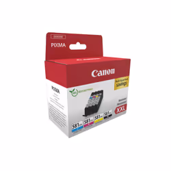 Canon 1998C006, Nero, Ciano, Magenta, Giallo, 4 pz, Confezione multipla