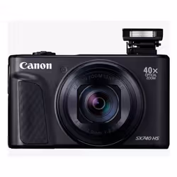Canon PowerShot SX740 HS Lite Edition Travel 1/2.3" Fotocamera compatta 20,3 MP CMOS 5184 x 3888 Pixel Nero - Vista aggiuntiva 3