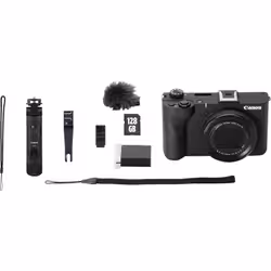 Canon PowerShot V1 Premium Vlogger Kit 1/4" Fotocamera compatta 22,3 MP CMOS 5760 x 3840 Pixel Nero - Vista aggiuntiva 5