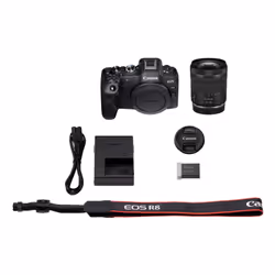 Canon EOS R8 + RF 24-105mm F4-7.1 IS STM MILC 24,2 MP CMOS 6000 x 4000 Pixel Nero - Vista aggiuntiva 5