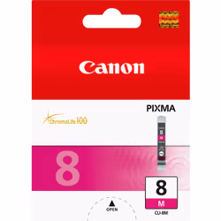 Canon CLI-8M w/Sec cartuccia d'inchiostro 1 pz Originale Magenta - Vista aggiuntiva 2