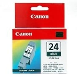 Canon BCI-24Bk Black Ink Cartridge Multipack cartuccia d'inchiostro Originale Nero