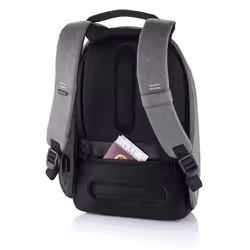 XD-Design Bobby Hero Small zaino Nero, Grigio Schiuma, Polietilene tereftalato (PET) - Vista aggiuntiva 4