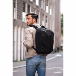 XD-Design FLEX GYM BAG zaino Zaino casual Nero Plastica riciclata - Vista aggiuntiva 4