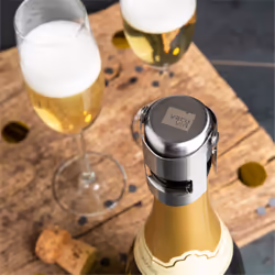Vacu Vin 18813606 tappo per bottiglie e decanter Acciaio inox