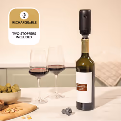 Vacu Vin VV9200 cavatappo Apribottiglia di vino elettrico Nero - Vista aggiuntiva 4