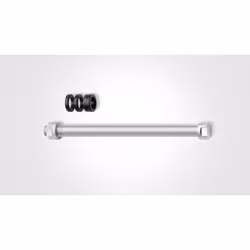Tacx T1707, Acciaio inox, DT Swiss, Shimano, 183,5 mm