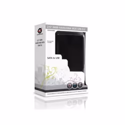 Conceptronic 2,5" Harddisk Box Mini USB 3.0 - Vista aggiuntiva 5