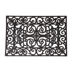 Esschert Design RB06 zerbino Tappetino di gomma Esterno Rettangolare Nero