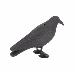 Esschert Design 8714982098659 statua da giardino Statua da giardino a forma di animale Polietilene Nero 1 pz - Vista aggiuntiva 6