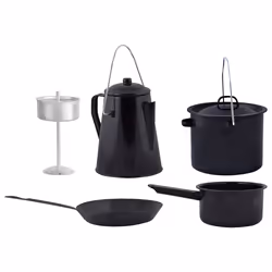 Esschert Design FF215, Set, Metallo, Nero, Metallico, Acciaio, Acciaio